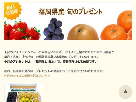 福岡なし 玉水