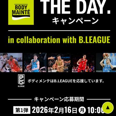 THE DAY.�����ڡ��� in collaboration with B.LEAGUE�ξܺ�