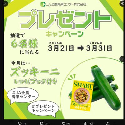 今回のプレゼントキャンペーンの詳細