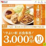 やよい合い盛り定食発売キャンペーンの概要