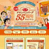イシイのチキンハンバーグ55周年記念キャンペーンの概要