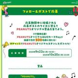 peanutsとのコラボキャンペーンの概要