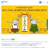 パース&パールなまえ決定キャンペーンの概要