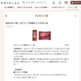 Ken人こみゅ 投稿キャンペーンの概要