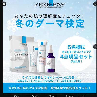 冬のダーマ検定の詳細