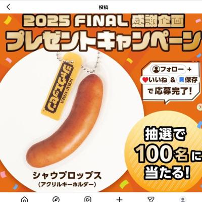 2025 FINAL 感謝企画 プレゼントキャンペーンの詳細