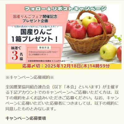 みのりみのるXフォロー&リポストキャンペーンの詳細