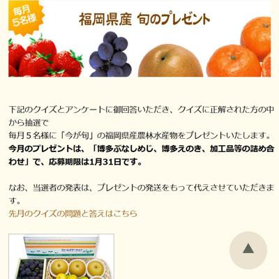 福岡県産 旬のプレゼントの詳細