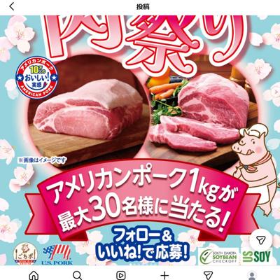 「春の肉祭り」Instagramキャンペーンの詳細