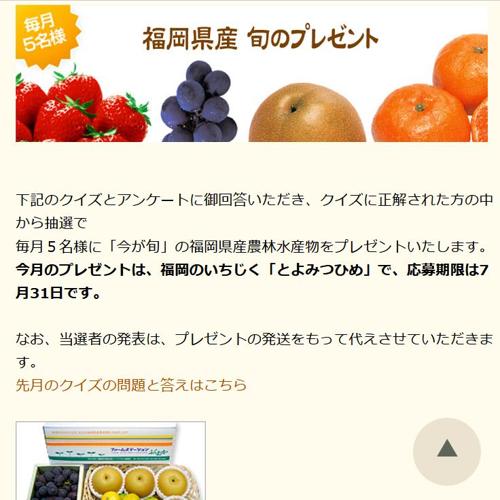 福岡県産 旬のプレゼントの詳細