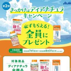 きっかけはディアナチュラキャンペーン 第2弾の概要