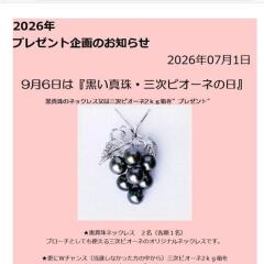 三次ピオーネプレゼントキャンペーンの概要