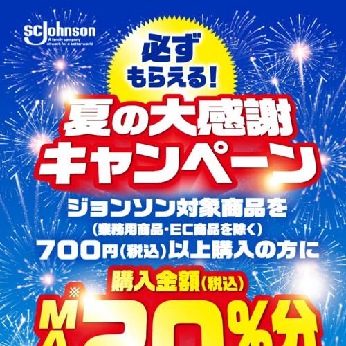 夏の大感謝キャンペーンの詳細