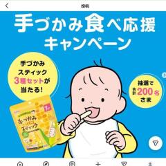 じんせいさいしょの手づかみ食べ応援キャンペーンの概要