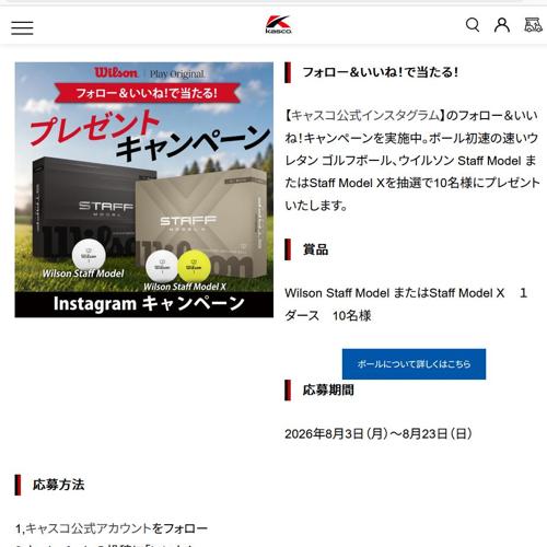 インスタグラム フォロー&いいねキャンペーンの詳細