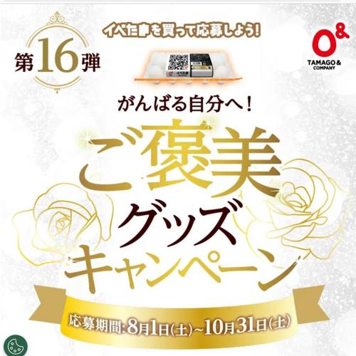 第16弾 がんばる自分へ!ご褒美グッズキャンペーンの詳細