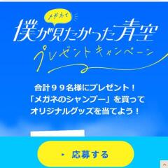僕がメガネで見たかった青空プレゼントキャンペーンの概要