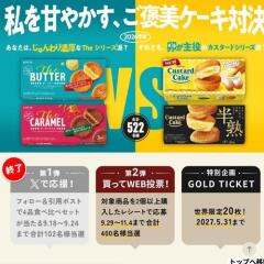 私を甘やかす、ご褒美ケーキ総選挙キャンペーンの概要