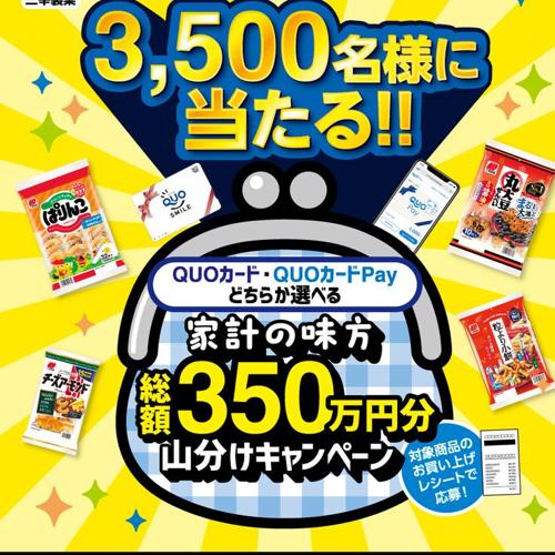 家計の味方 総額350万円分山分けキャンペーンの詳細