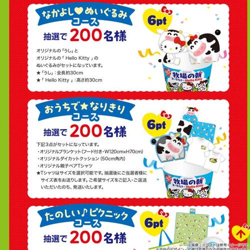 牧場の朝ヨーグルト40thありがとう スペシャルThanksキャンペーンの詳細
