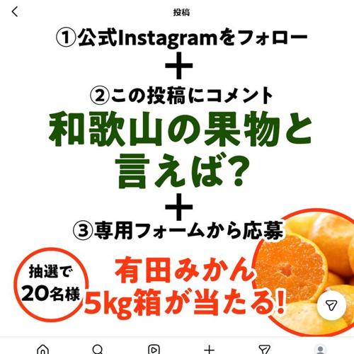 Instagramプレゼントキャンペーンの詳細
