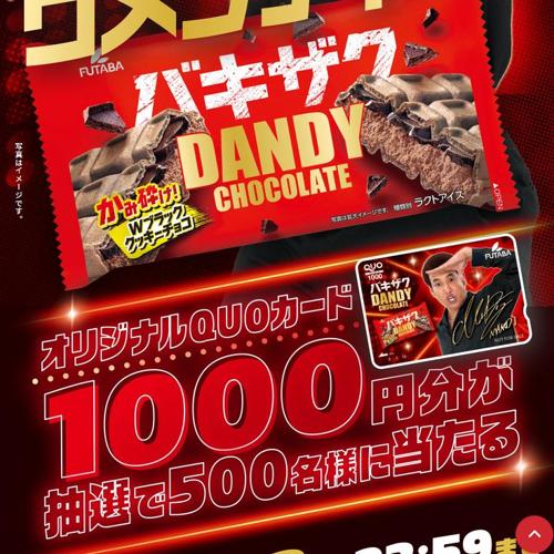 ダンディーQUOカードプレゼントキャンペーンの詳細