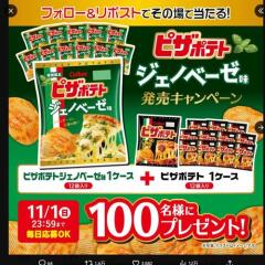 ピザポテトジェノベーゼ味 発売記念キャンペーンの概要